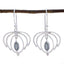 Labradorite-Middle-Eastern-Soo-jin-Solitaire-Dangle-Gray-Sterling-Silver-Earring
