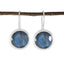 Labradorite-Middle-Eastern-Genesis-Solitaire-Dangle-Gray-Sterling-Silver-Earring