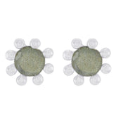 Labradorite-Japanese-Antonia-Solitaire-Stud-Gray-925-Silver-Earring