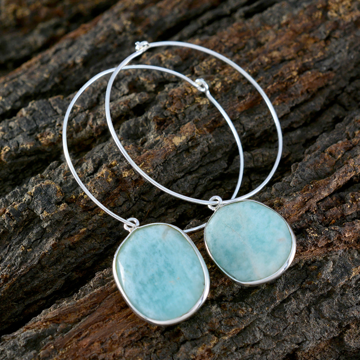 Larimar-Turkish-Pilar-multiple-Dangle-Blue-Sterling-Silver-Earring