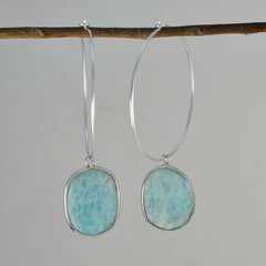 Larimar-Turkish-Pilar-multiple-Dangle-Blue-Sterling-Silver-Earring