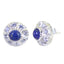 Lapis-Lazuli-Mexican-Carla-multiple-Stud-Blue-92.5-Silver-Earring