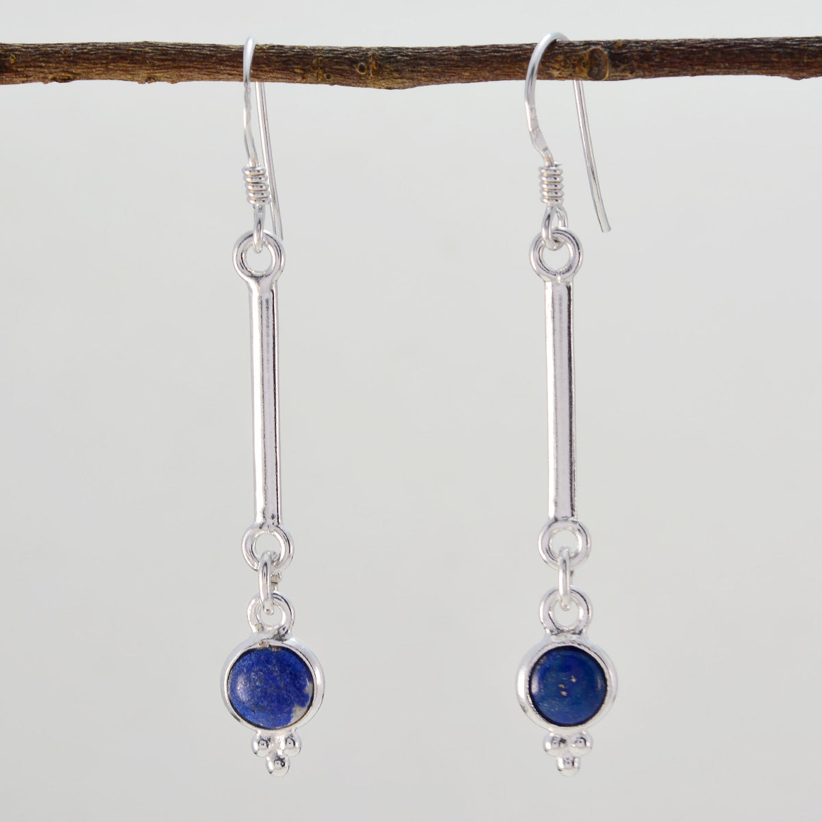 Lapis-Lazuli-Middle-Eastern-Ella-multiple-Dangle-Blue-Silver-Earring