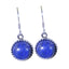 Lapis-Lazuli-French-Constanza-multiple-Dangle-Blue-92.5-Silver-Earring