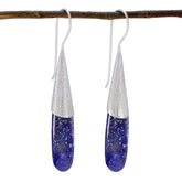 Lapis-Lazuli-Turkish-Naomi-Solitaire-Dangle-Blue-Sterling-Silver-Earring
