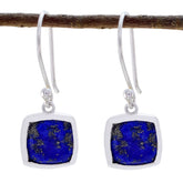 Lapis-Lazuli-Latin-American-Sara-Solitaire-Dangle-Blue-Silver-Earring