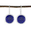 Lapis-Lazuli-Russian-Victoria-Solitaire-Dangle-Blue-92.5-Silver-Earring