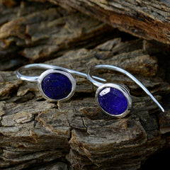 Lapis-Lazuli-Korean-Agnes-Solitaire-Dangle-Blue-92.5-Silver-Earring
