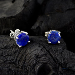 Lapis-Lazuli-Italian-Alina-Solitaire-Stud-Blue-92.5-Silver-Earring
