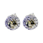 Lemon-Quartz-African-Bella-multiple-Stud-Yellow-Sterling-Silver-Earring