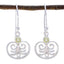 Lemon-Quartz-Japanese-Claire-Solitaire-Dangle-Yellow-925-Sterling-Silver-Earring