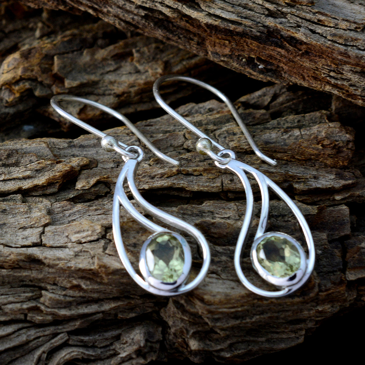 Lemon-Quartz-Russian-Evelyn-Solitaire-Dangle-Yellow-92.5-Silver-Earring