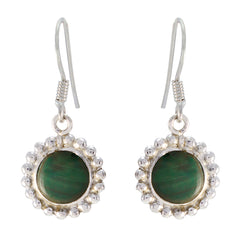 Malachite-Middle-Eastern-Renata-multiple-Dangle-Green-Silver-Earring
