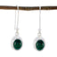 Malachite-American-Julia-multiple-Dangle-Green-Sterling-Silver-Earring
