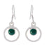 Malachite-Korean-Katarina-multiple-Dangle-Green-925-Sterling-Silver-Earring