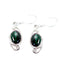 Malachite-Egyptian-Maya-Solitaire-Dangle-Green-925-Sterling-Silver-Earring