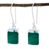 Malachite-Turkish-Nella-Solitaire-Dangle-Green-925-Silver-Earring