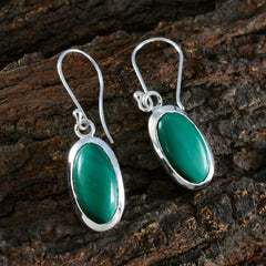 Malachite-Italian-Nora-Solitaire-Dangle-Green-925-Silver-Earring