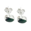 Malachite-Middle-Eastern-Nova-Solitaire-Stud-Green-925-Sterling-Silver-Earring