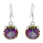 Mystic-Quartz-Egyptian-Sophia-multiple-Dangle-multicolor-925-Sterling-Silver-Earring