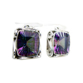 Mystic-Quartz-Mexican-Yasmine-multiple-Dangle-multicolor-925-Sterling-Silver-Earring