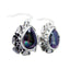 Mystic-Quartz-African-Emi-multiple-Dangle-multicolor-Sterling-Silver-Earring