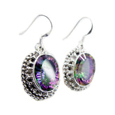 Mystic-Quartz-Mexican-Jiwoo-multiple-Dangle-multicolor-925-Silver-Earring
