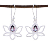 Mystic-Quartz-Italian-Clara-Solitaire-Dangle-multicolor-925-Silver-Earring