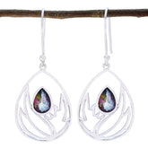 Mystic-Quartz-African-Isabella-Solitaire-Dangle-multicolor-Sterling-Silver-Earring