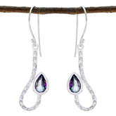 Mystic-Quartz-Moroccan-Ivana-Solitaire-Dangle-multicolor-Silver-Earring