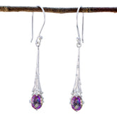 Mystic-Quartz-Korean-Emma-Solitaire-Dangle-multicolor-Sterling-Silver-Earring