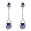 Mystic-Quartz-Italian-Ling-Toi-et-Moi-Stud-multicolor-925-Sterling-Silver-Earring