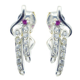 Multi-CZ-Egyptian-Ángeles-multiple-Stud-multicolor-925-Silver-Earring