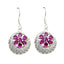 Multi-CZ-Korean-Hannah-multiple-Dangle-multicolor-925-Sterling-Silver-Earring