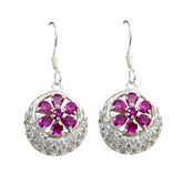 Multi-CZ-Korean-Hannah-multiple-Dangle-multicolor-925-Sterling-Silver-Earring