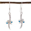 Multi-CZ-Mexican-Emma-multiple-Dangle-multicolor-Silver-Earring
