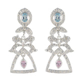 Multi-Indian-Saanvi-multiple-Stud-multicolor-92.5-Silver-Earring