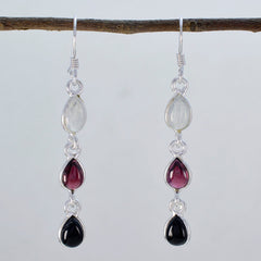 Multi-Turkish-Pilar-multiple-Dangle-multicolor-Silver-Earring