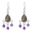 Multi-Russian-Greta-multiple-Dangle-multicolor-92.5-Silver-Earring