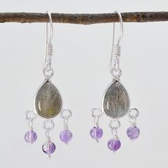 Multi-Russian-Greta-multiple-Dangle-multicolor-92.5-Silver-Earring