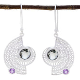 Multi-Mexican-Hanna-multiple-Dangle-multicolor-Silver-Earring