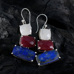 Multi-French-Lorena-Trilogy-Dangle-multicolor-92.5-Silver-Earring