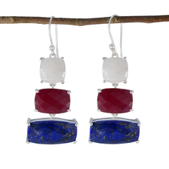 Multi-French-Lorena-Trilogy-Dangle-multicolor-92.5-Silver-Earring