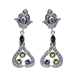 Multi-Indian-Nisa-multiple-Stud-multicolor-92.5-Silver-Earring