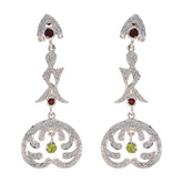 Multi-Indian-Saanvi-multiple-Stud-multicolor-925-Sterling-Silver-Earring