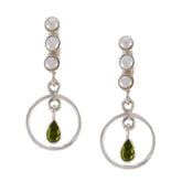 Multi-German-Evelyn-multiple-Dangle-multicolor-Sterling-Silver-Earring