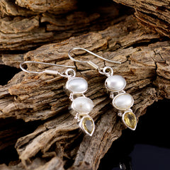 Multi-German-Julia-multiple-Dangle-multicolor-Silver-Earring