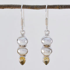 Multi-German-Julia-multiple-Dangle-multicolor-Silver-Earring