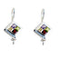 Multi-Middle-Eastern-Min-seo-multiple-Dangle-multicolor-925-Sterling-Silver-Earring