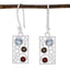 Multi-Italian-Agnes-multiple-Dangle-multicolor-92.5-Silver-Earring